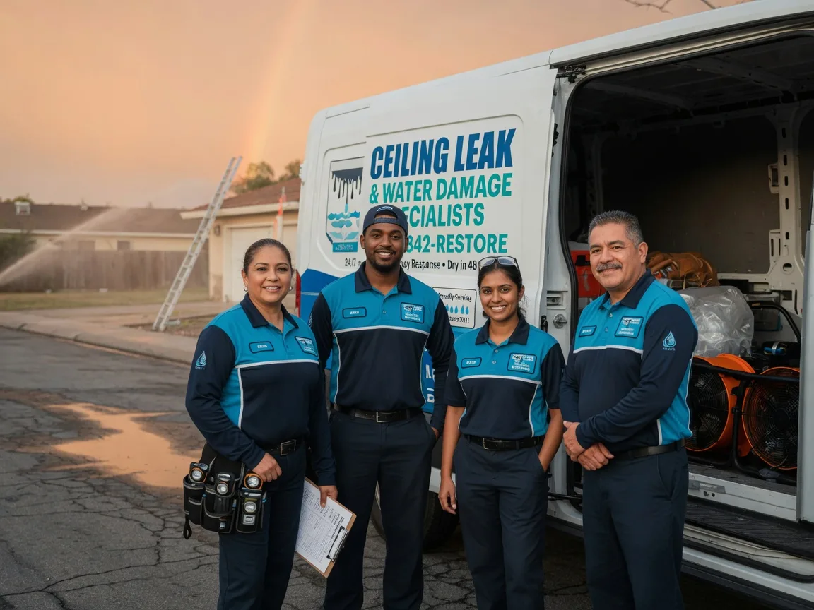 Ceiling Leak Cleanup company in Holland, OH