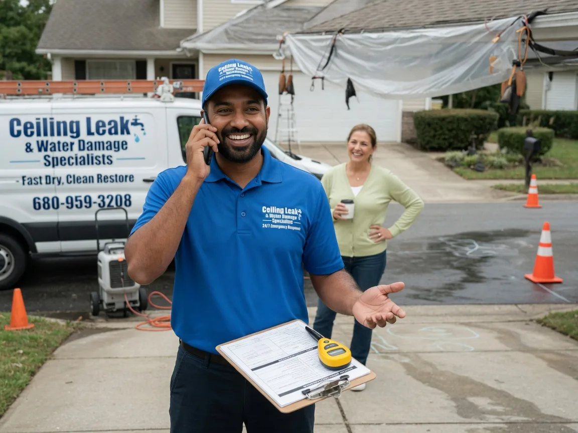 Ceiling Leak Cleanup Holland, OH FAQs